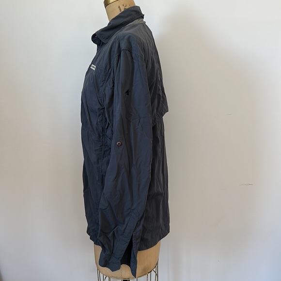 Eastern Mountain Sports gray utility camp shirt S - Picture 5 of 9